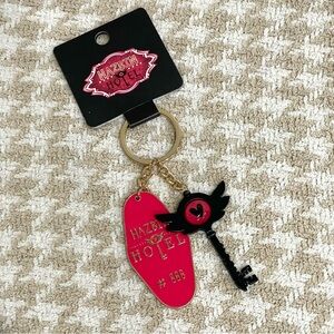 NWT Hazbin Hotel KeeKee Tag Key Chain